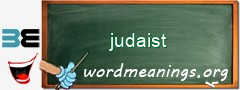 WordMeaning blackboard for judaist